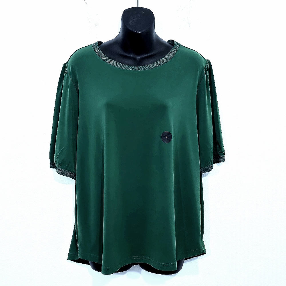 Banana Republic Slinky Green Top